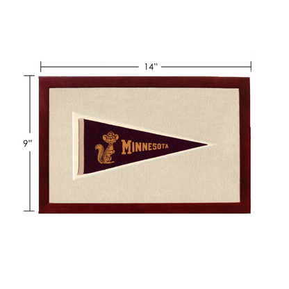 Vintage Minnesota Pennant | Vintage Americana Sports Memorabilia | vintageantiquesgifts.com