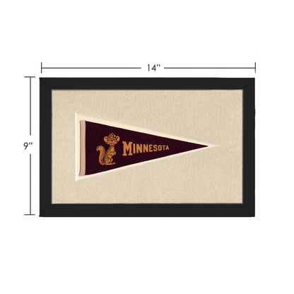 Vintage Minnesota Pennant | Vintage Collectible Sports Pennant | vintageantiquesgifts.com