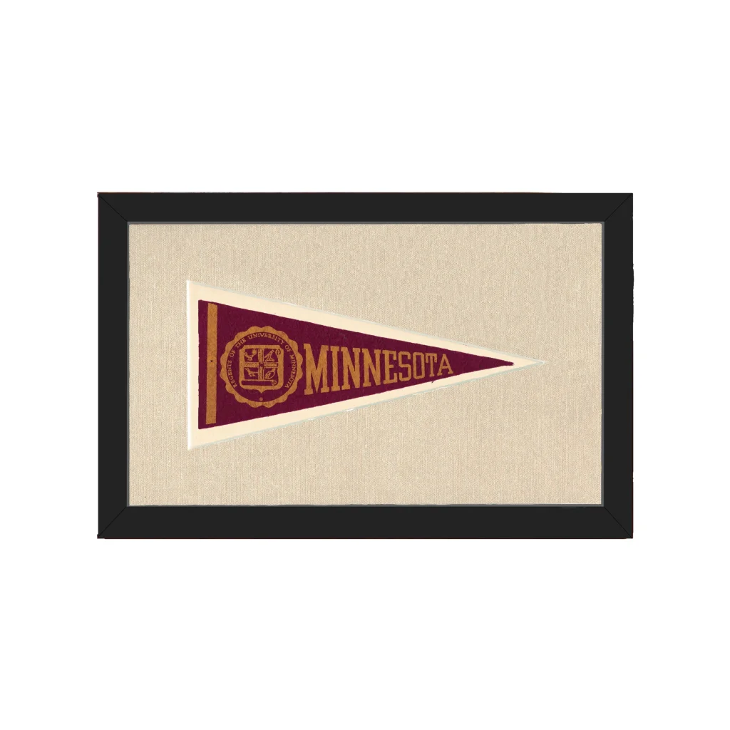 Vintage Minnesota Pennant | Americana Memories | vintageantiquesgifts.com