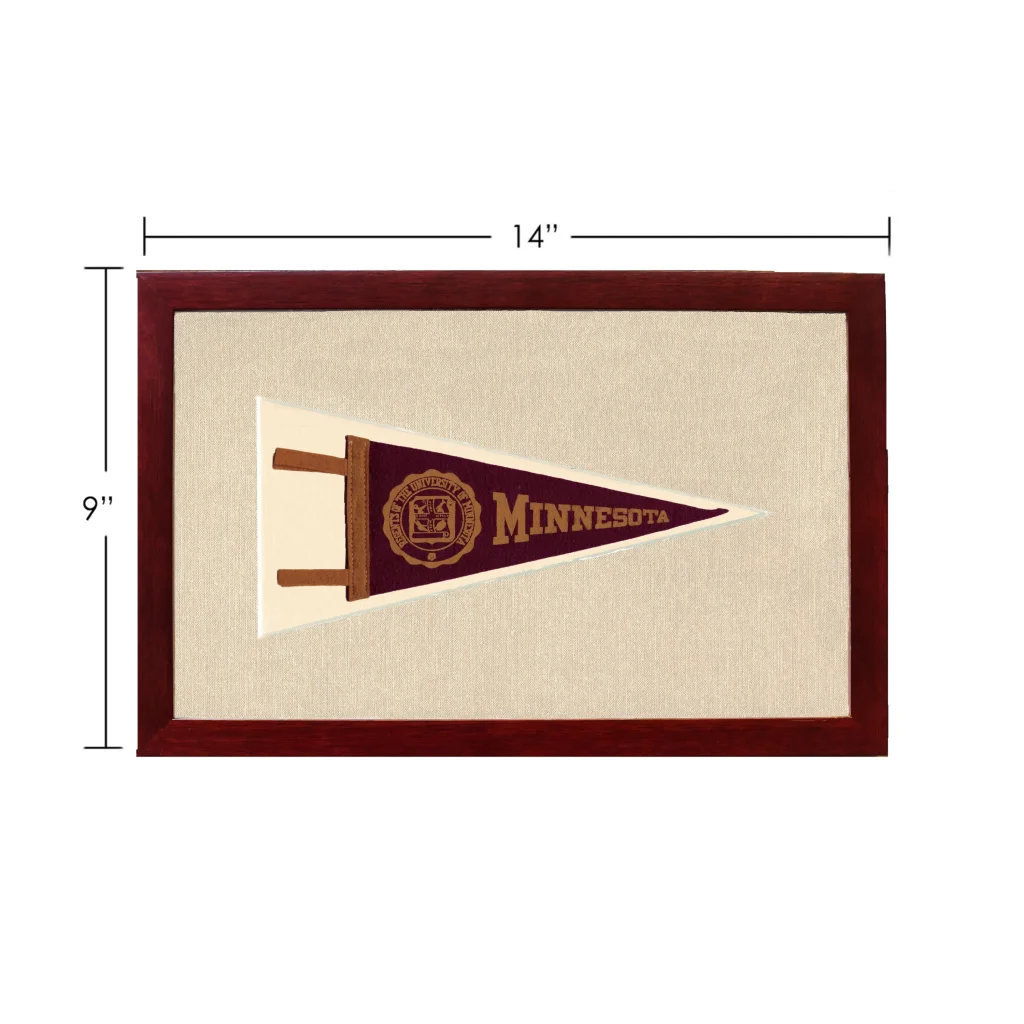 Vintage Minnesota Pennant | Vintage Americana Sports Memorabilia | vintageantiquesgifts.com