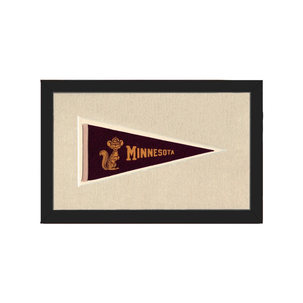 Vintage Minnesota Pennant | Americana Memories | vintageantiquesgifts.com