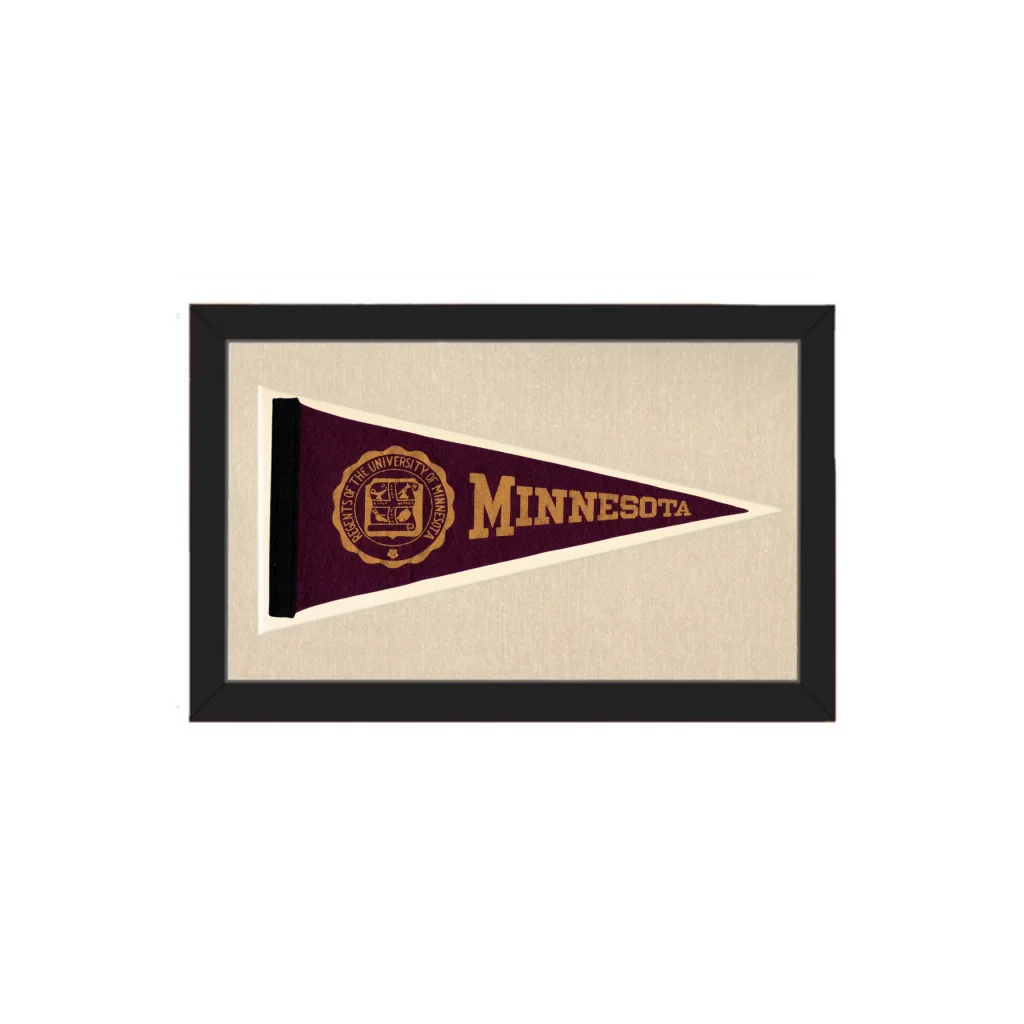 Vintage Minnesota Pennant | Americana Memories | vintageantiquesgifts.com