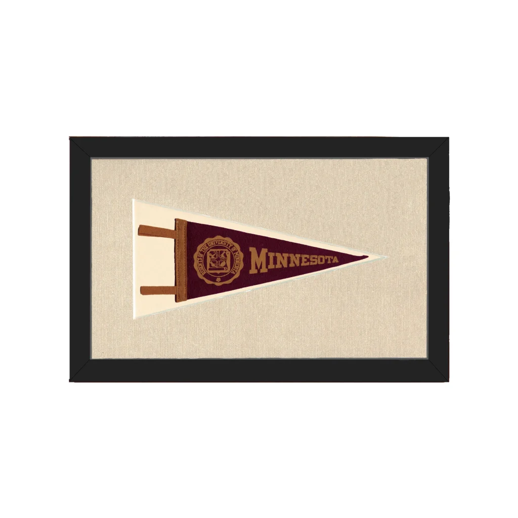 Vintage Minnesota Pennant | Americana Memories | vintageantiquesgifts.com