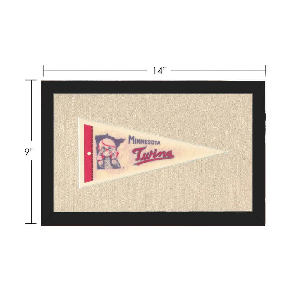 Vintage Minnesota Twins Pennant | Vintage Collectible Sports Pennant | vintageantiquesgifts.com