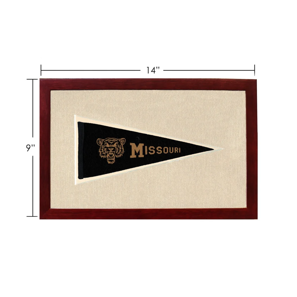 Vintage Missouri Pennant | Vintage Americana Sports Memorabilia | vintageantiquesgifts.com