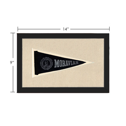 Vintage Moravian University Pennant | Vintage Collectible Sports Pennant | vintageantiquesgifts.com