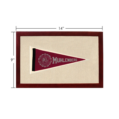 Vintage Muhlenberg College Pennant | Vintage Americana Sports Memorabilia | vintageantiquesgifts.com