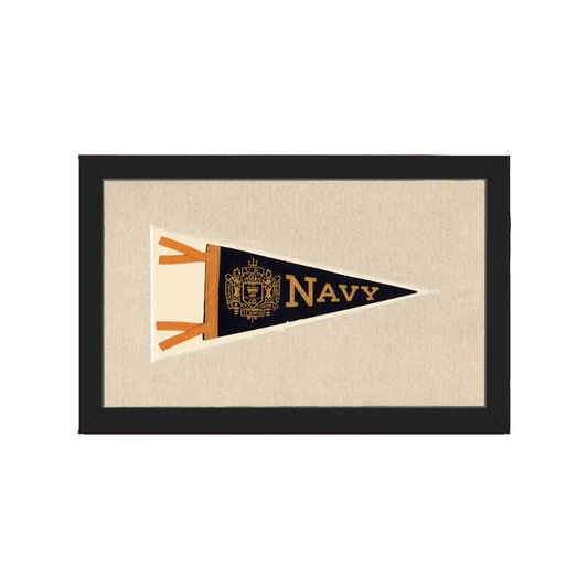 Vintage Navy Pennant | Americana Memories | vintageantiquesgifts.com