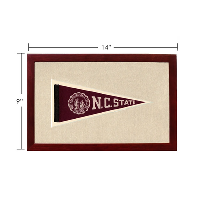 Vintage NC State Pennant | Vintage Americana Sports Memorabilia | vintageantiquesgifts.com