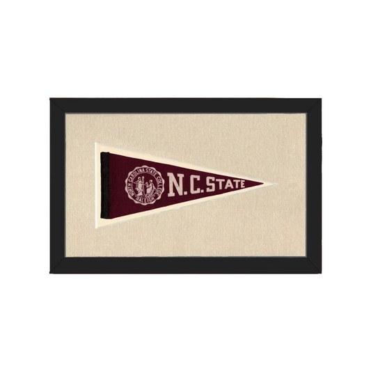 Vintage NC State Pennant | Americana Memories | vintageantiquesgifts.com