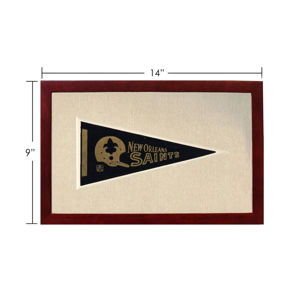 Vintage New Orleans Saints Pennant | Vintage Americana Sports Memorabilia | vintageantiquesgifts.com