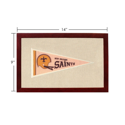 Vintage New Orleans Saints Pennant | Vintage Americana Sports Memorabilia | vintageantiquesgifts.com