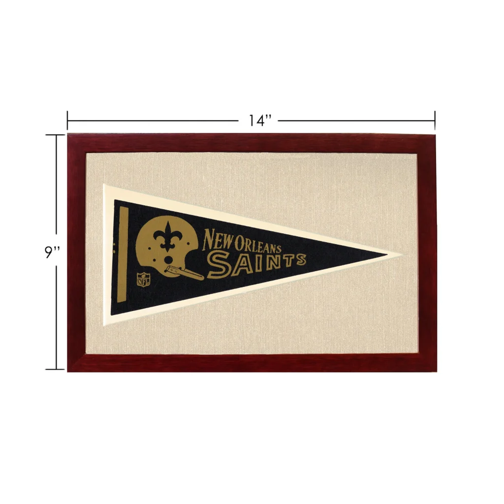 Vintage New Orleans Saints Pennant | Vintage Americana Sports Memorabilia | vintageantiquesgifts.com