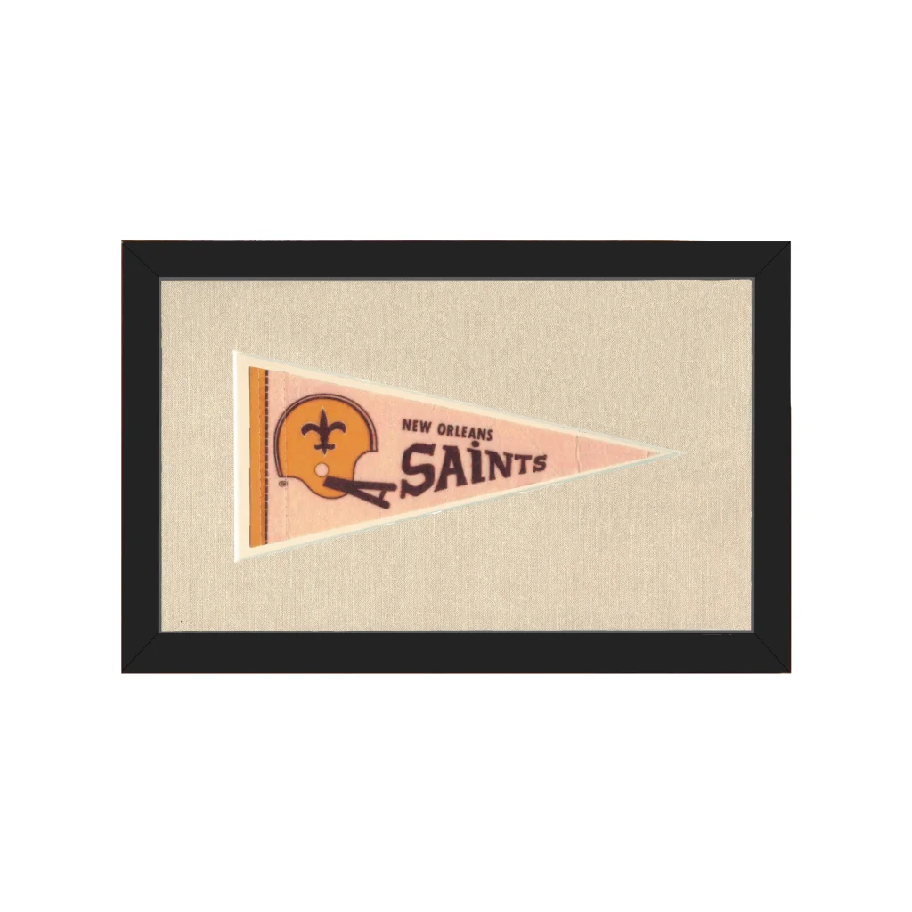 Vintage New Orleans Saints Pennant | Americana Memories | vintageantiquesgifts.com