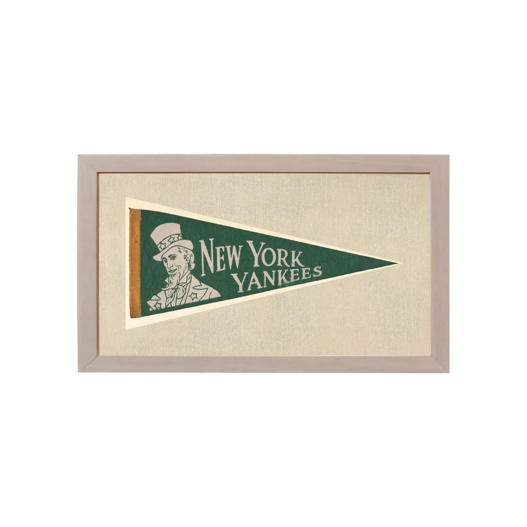 Vintage New York Yankees Pennant | Vintage Americana Sports Memorabilia | vintageantiquesgifts.com