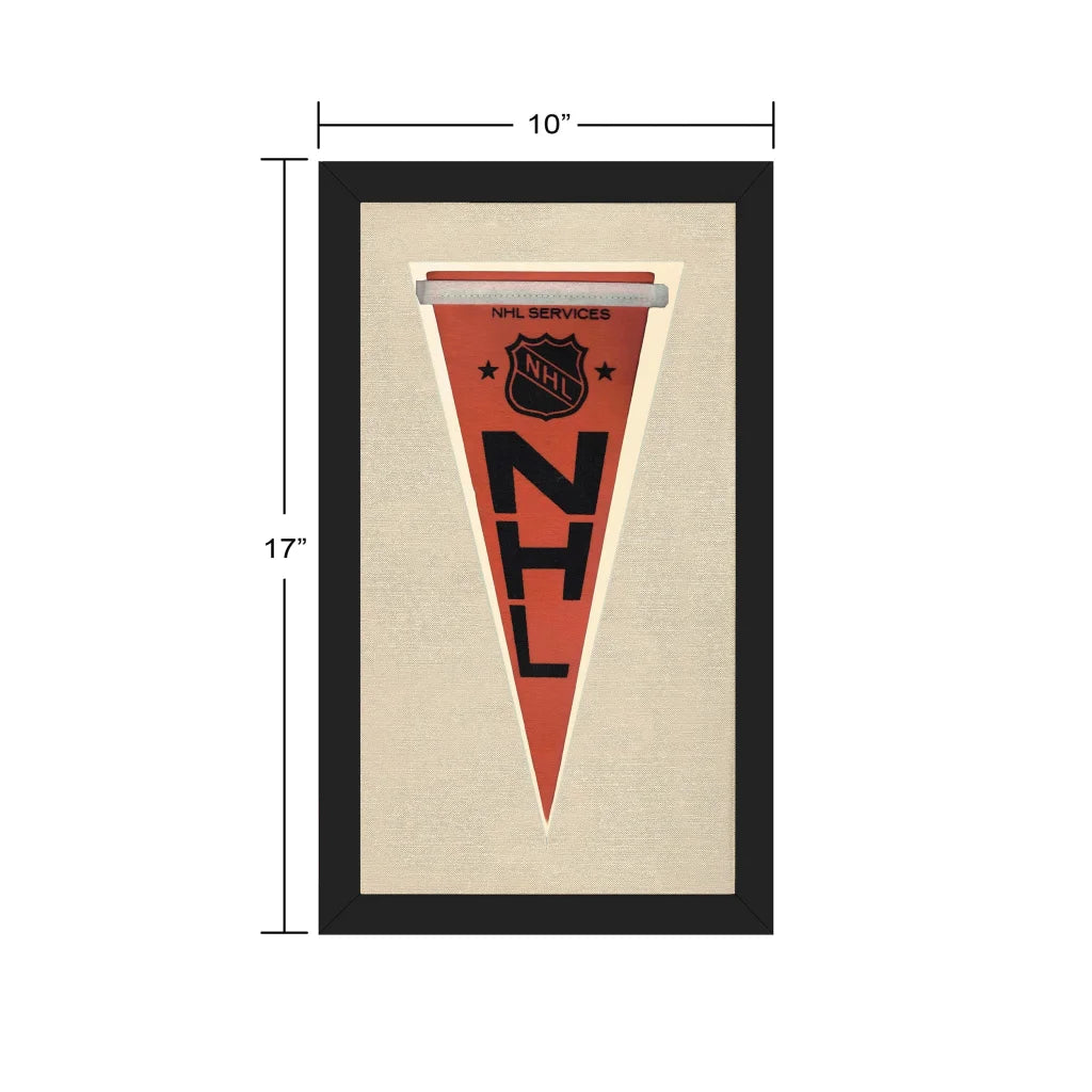 Vintage NHL Pennant | Vintage Collectible Sports Pennant | vintageantiquesgifts.com