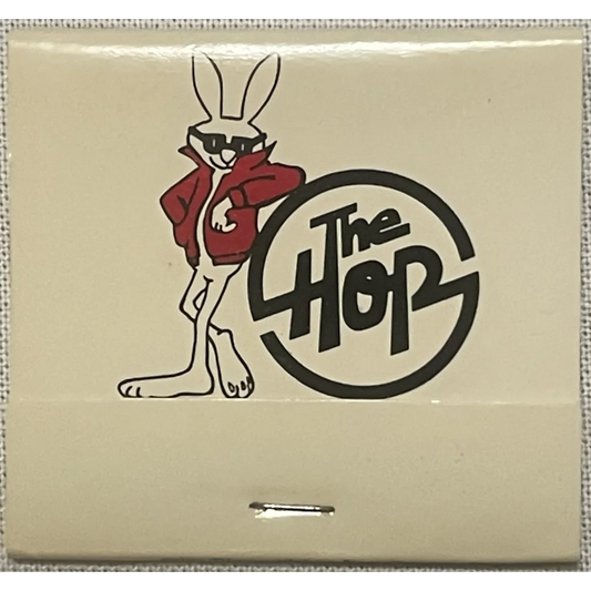 Vintage 🐰 The Hop Night Club Full Matchbook Amazing 1950s Rabbit! 🐇 Advertisements Matchbook: Captivating