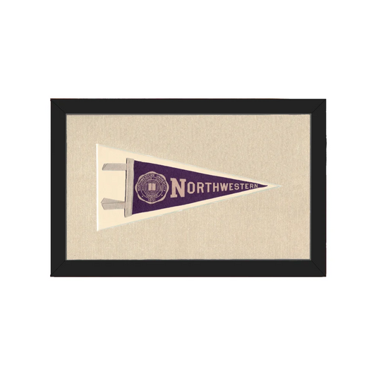 Vintage Northwestern University Pennant | Americana Memories | vintageantiquesgifts.com