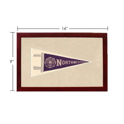 Vintage Northwestern University Pennant | Vintage Americana Sports Memorabilia | vintageantiquesgifts.com