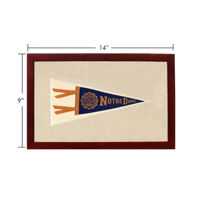 Vintage Notre Dame Pennant | Vintage Americana Sports Memorabilia | vintageantiquesgifts.com