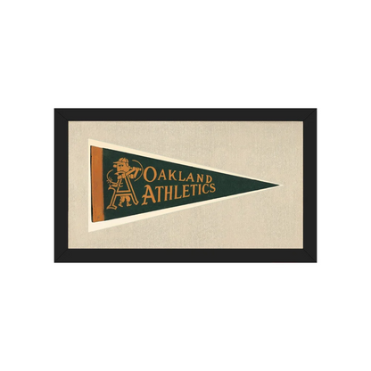 Vintage Oakland Athletics Pennant | Americana Memories | vintageantiquesgifts.com