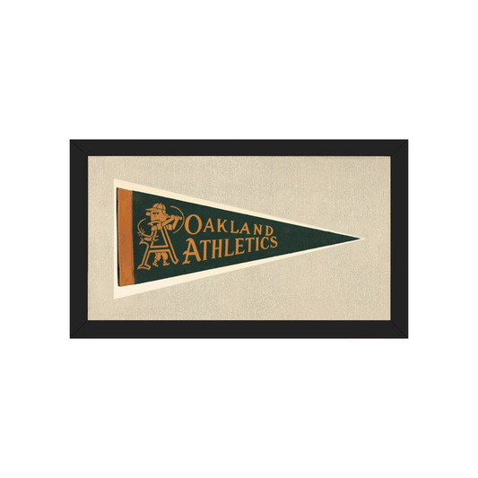 Vintage Oakland Athletics Pennant | Americana Memories | vintageantiquesgifts.com