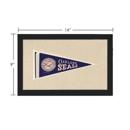 Vintage Oakland Seals Pennant | Vintage Collectible Sports Pennant | vintageantiquesgifts.com