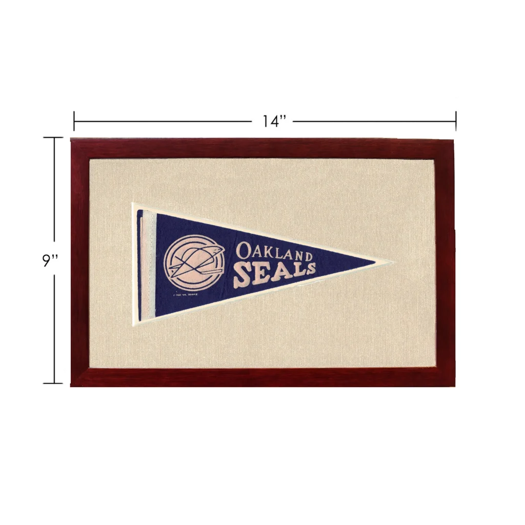 Vintage Oakland Seals Pennant | Vintage Americana Sports Memorabilia | vintageantiquesgifts.com