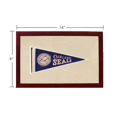 Vintage Oakland Seals Pennant | Vintage Americana Sports Memorabilia | vintageantiquesgifts.com
