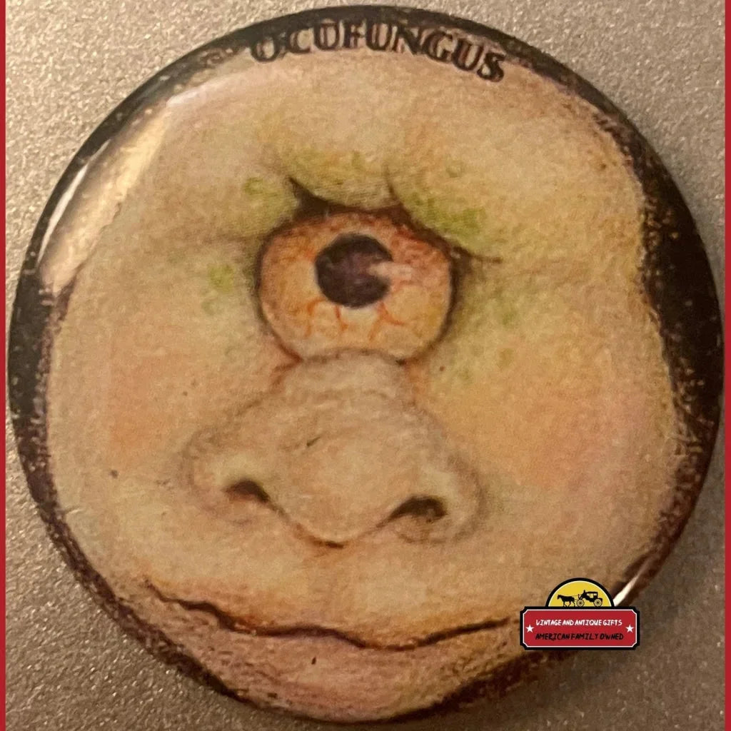 Vintage Ocufungus Pin Madballs And Garbage Pail Kids Inspired 1980s Collectibles and Antique Gifts Home page Pin: &