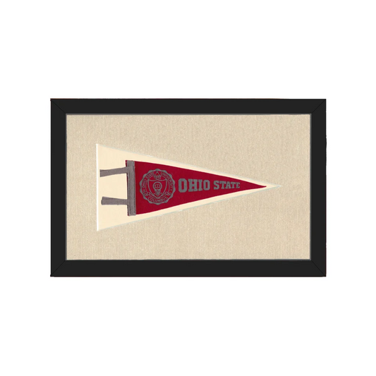 Vintage Ohio State Pennant | Americana Memories | vintageantiquesgifts.com