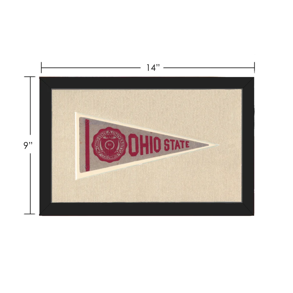 Vintage Ohio State Pennant | Vintage Collectible Sports Pennant | vintageantiquesgifts.com