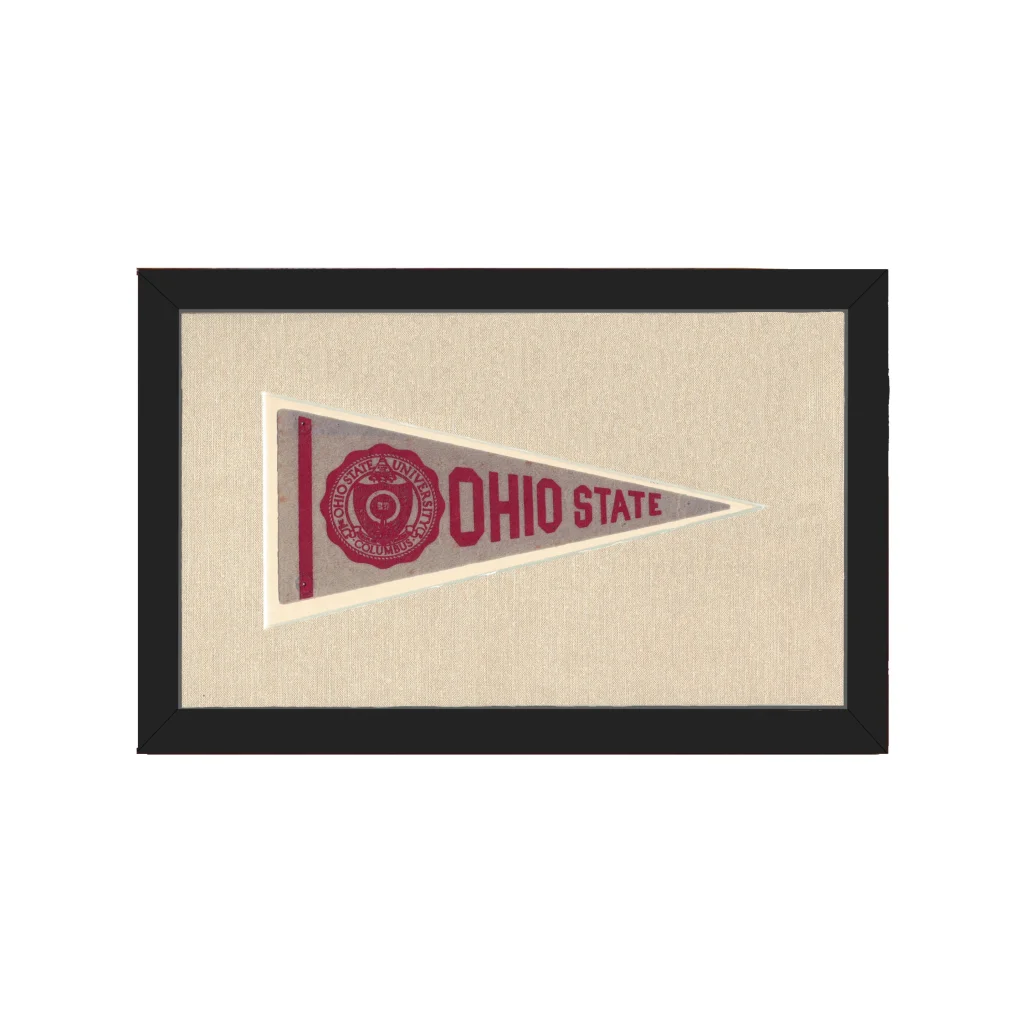 Vintage Ohio State Pennant | Americana Memories | vintageantiquesgifts.com