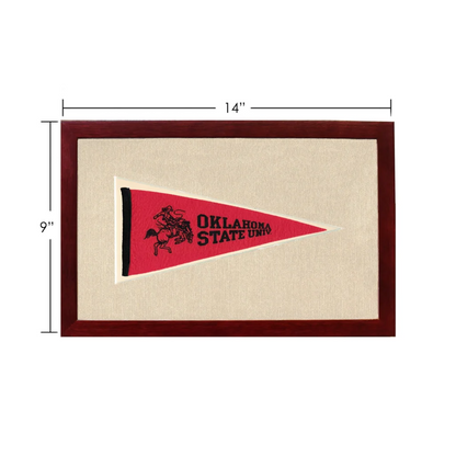 Vintage Oklahoma State University Pennant | Vintage Americana Sports Memorabilia | vintageantiquesgifts.com