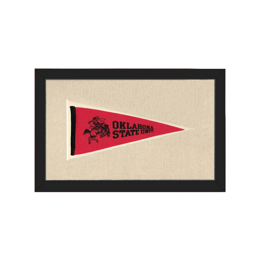 Vintage Oklahoma State University Pennant | Americana Memories | vintageantiquesgifts.com