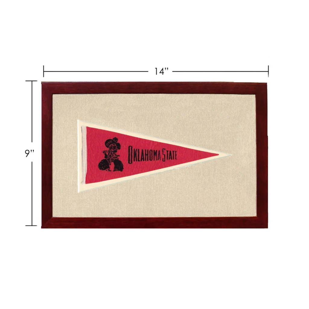 Vintage Oklahoma State University Pennant | Vintage Americana Sports Memorabilia | vintageantiquesgifts.com