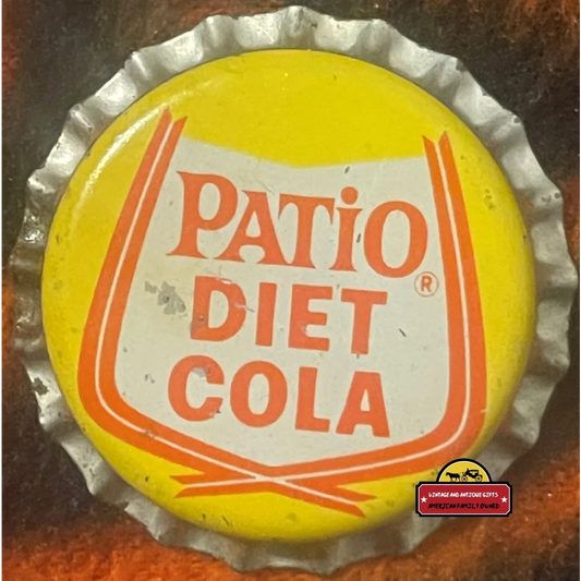 Vintage - The Original Diet Pepsi - Patio Cola Cork Bottle Cap Mankato Mn 1963 - 1964 Advertisements - 1963-1964