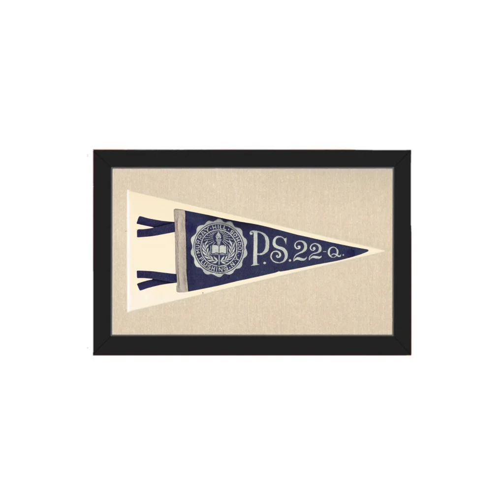 Vintage P.S. 22 Pennant | Americana Memories | vintageantiquesgifts.com