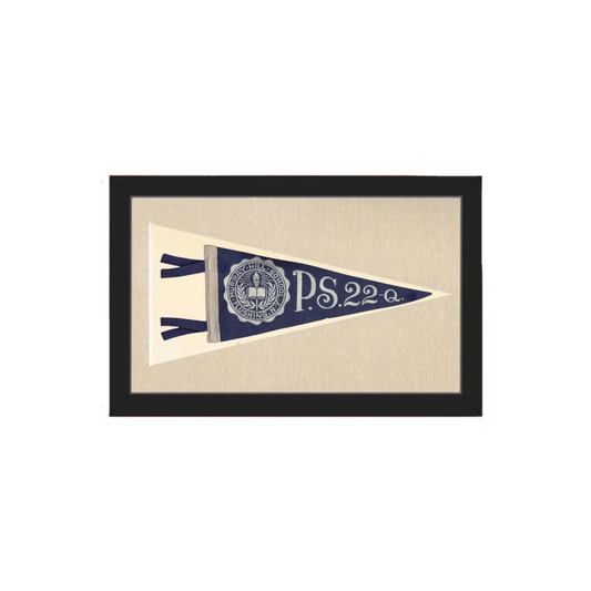 Vintage P.S. 22 Pennant | Americana Memories | vintageantiquesgifts.com