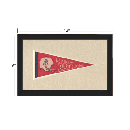 Vintage Patriots Pennant | Vintage Collectible Sports Pennant | vintageantiquesgifts.com