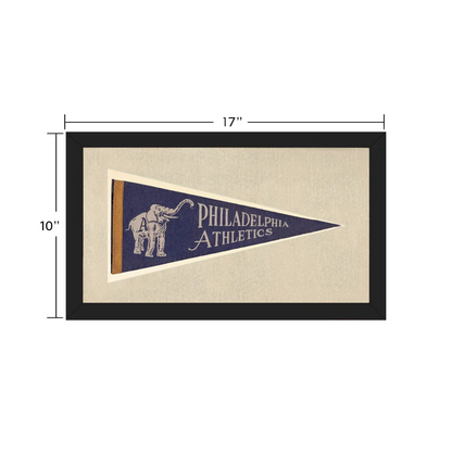 Vintage Philadelphia Athletics Pennant | Vintage Collectible Sports Pennant | vintageantiquesgifts.com