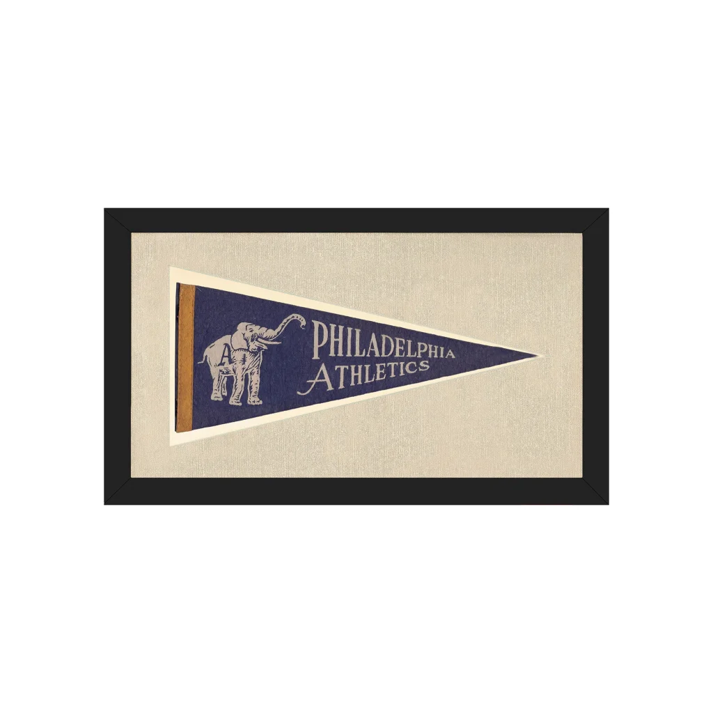Vintage Philadelphia Athletics Pennant | Americana Memories | vintageantiquesgifts.com