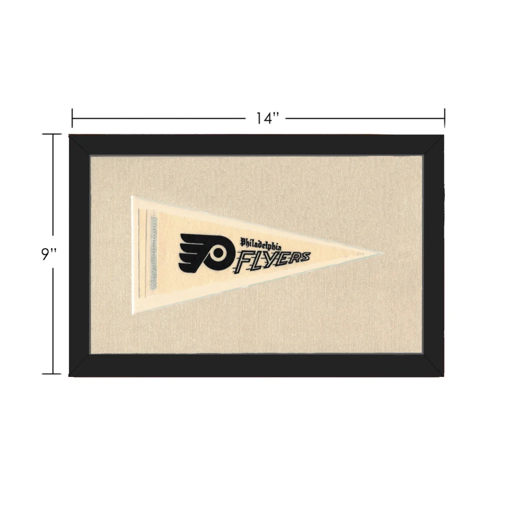 Vintage Philadelphia Flyers Pennant | Vintage Collectible Sports Pennant | vintageantiquesgifts.com