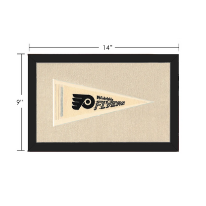 Vintage Philadelphia Flyers Pennant | Vintage Collectible Sports Pennant | vintageantiquesgifts.com