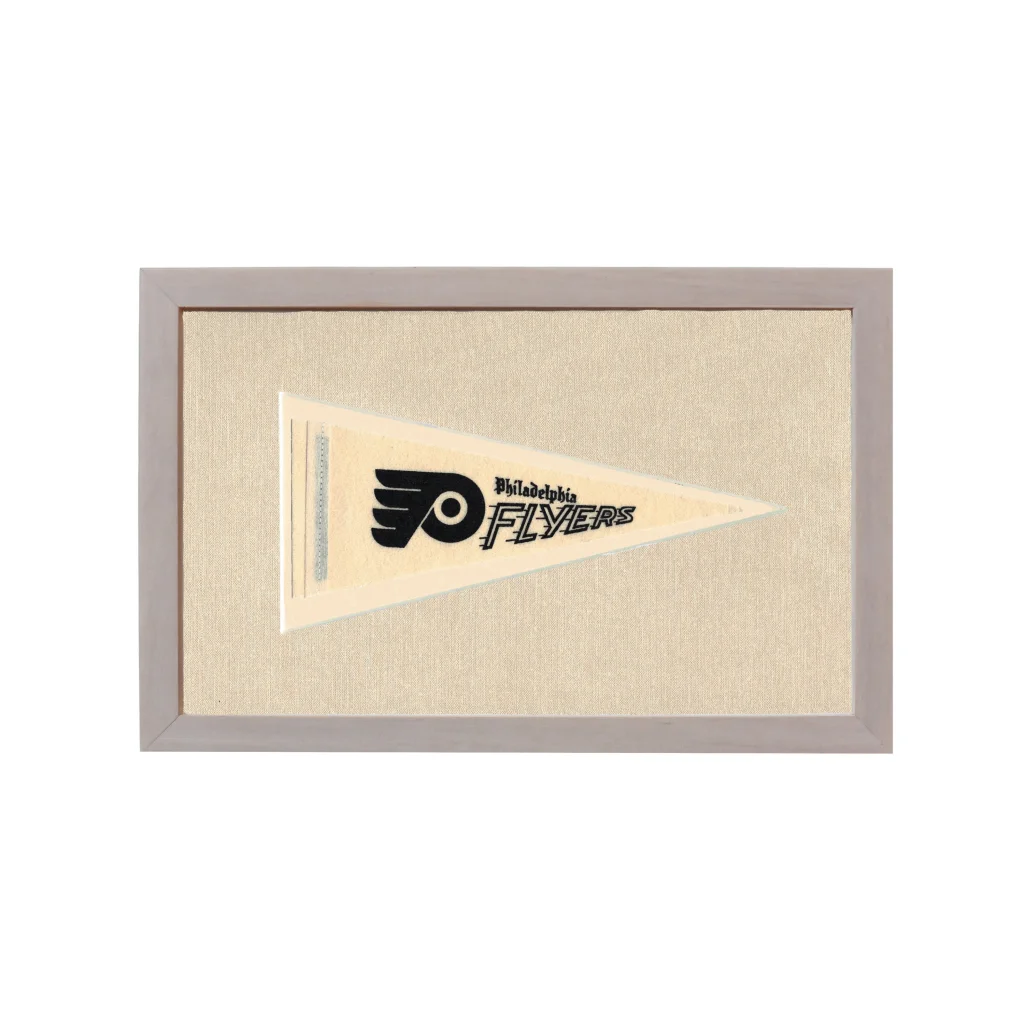 Vintage Philadelphia Flyers Pennant | Rare Vintage Wool Felt Pennant Flag | vintageantiquesgifts.com