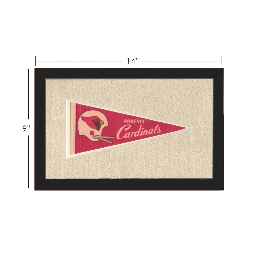 Vintage Phoenix Cardinals Pennant | Vintage Collectible Sports Pennant | vintageantiquesgifts.com