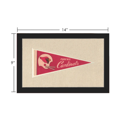 Vintage Phoenix Cardinals Pennant | Vintage Collectible Sports Pennant | vintageantiquesgifts.com