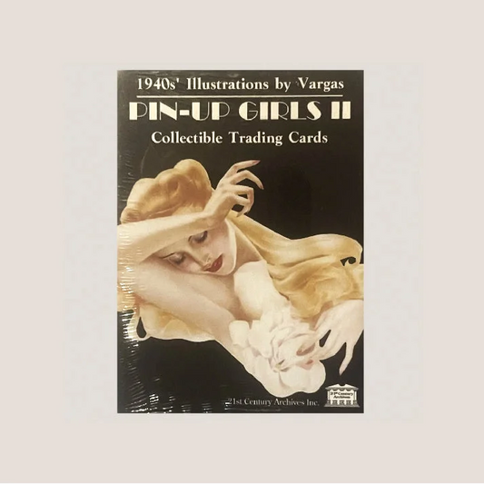 Sealed Vargas pin-up girl collectible trading card set for Vintage Pin-Up Girls II