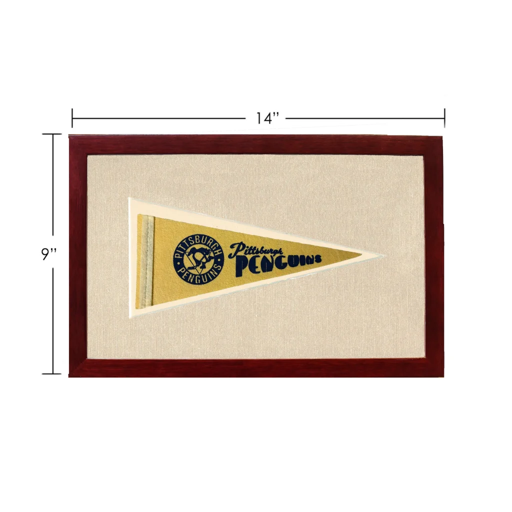 Vintage Pittsburgh Penguins Pennant | Vintage Americana Sports Memorabilia | vintageantiquesgifts.com