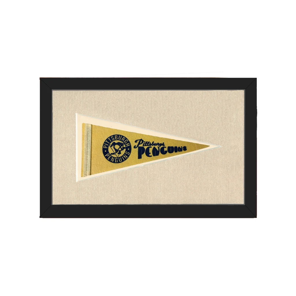Vintage Pittsburgh Penguins Pennant | Americana Memories | vintageantiquesgifts.com